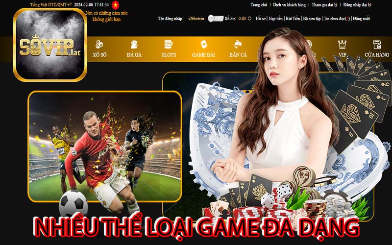 Nhiều thể loại game đa dạng